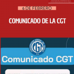 Comunicado de la CGT