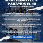 #9A Adherimos al paro general de la CGT