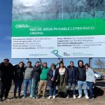 Se inauguró la red de agua en el loteo Rucci